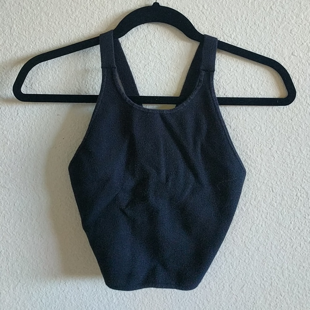 Black AA tank top